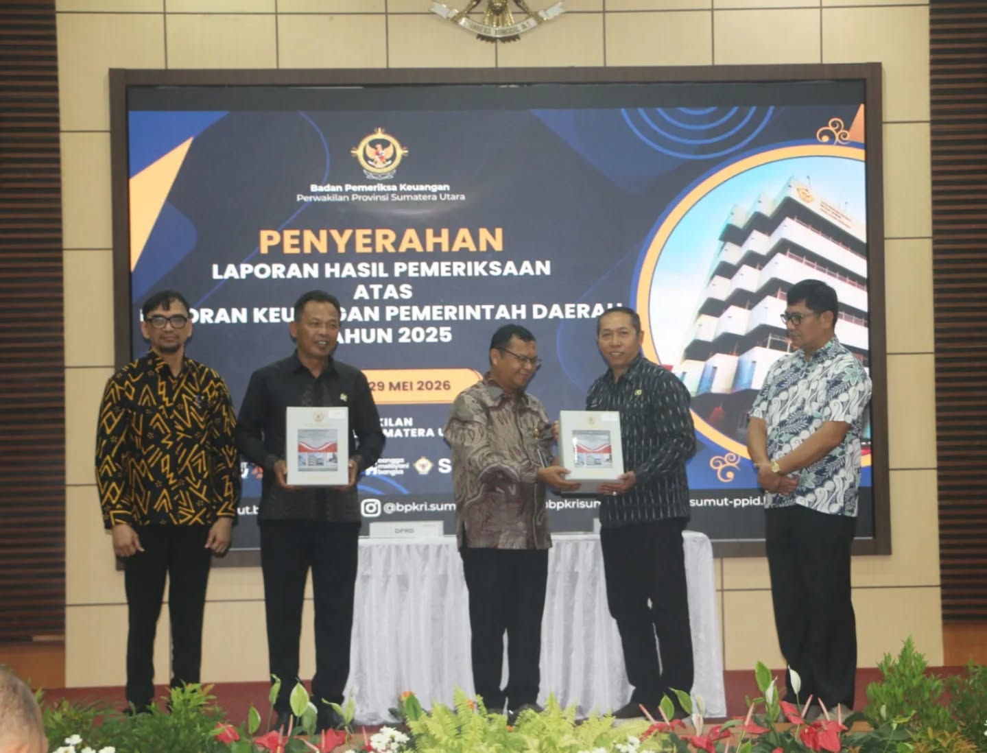 Tertib Pengelolaan Keuangan, Pemkab Taput Raih Opini WTP dari BPK RI