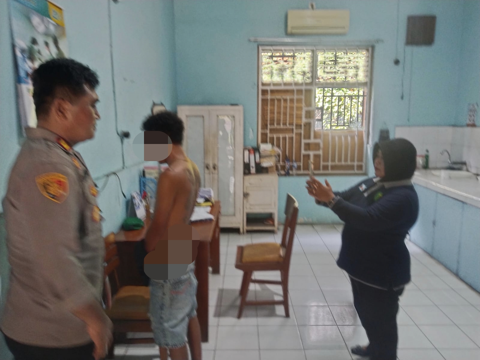 Sadis Pembakaran Rumah Orang Tua di Kecamatan Sukolilo Resmi Jadi Tersangka,Ditahan di Rutan Mapolresta Pati