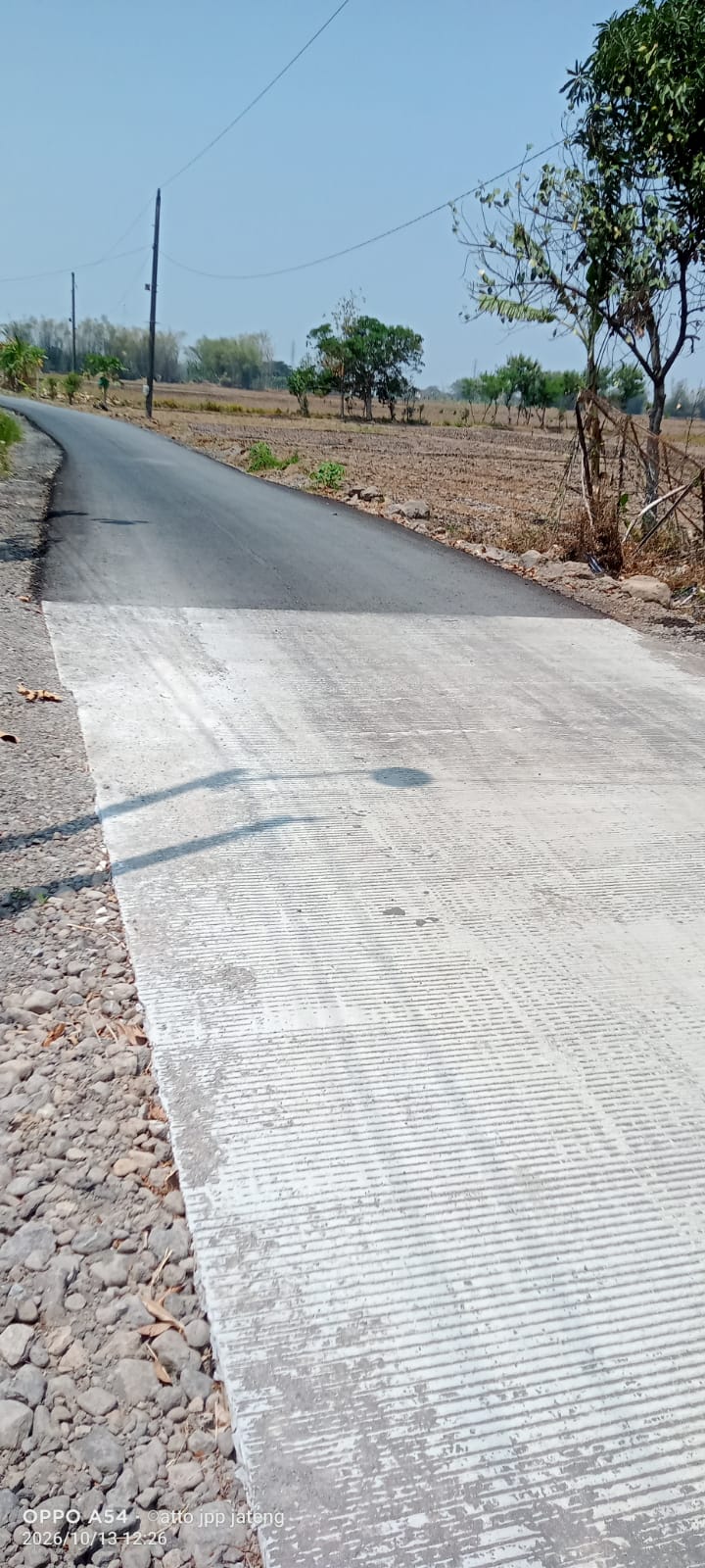 REHABILITASI PERBAIKAN JALAN DI AREA KECAMATAN WINONG KABUPATEN PATI