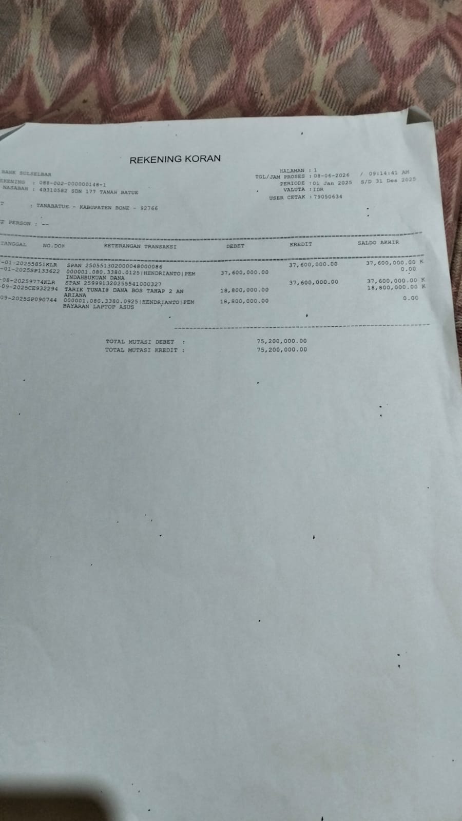 Pemerintah Kabupaten Bone mengalokasikan dana untuk operasional sekolah melalui Bos. Di Kabupaten Bone, anggaran Bos di setiap sekolah mencapai milyaran rupiah.