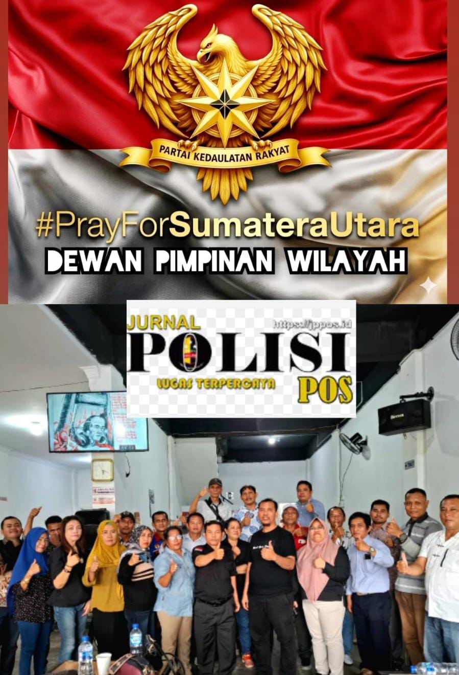 Bangun Kebersamaan dan Soliditas, Calon Pengurus DPW Partai Kedaulatan Rakyat Sumut Gelar Silaturahmi