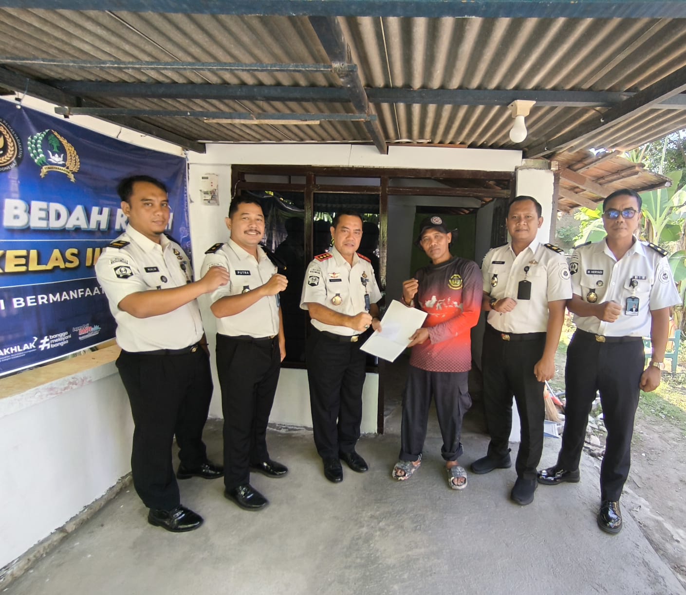 Bukan Sulap,Bukan Sihir!Tak Disangka Lapas Pati Ubah"Rumah Lapuk" Jadi Kokoh di Program Bedah Rumah