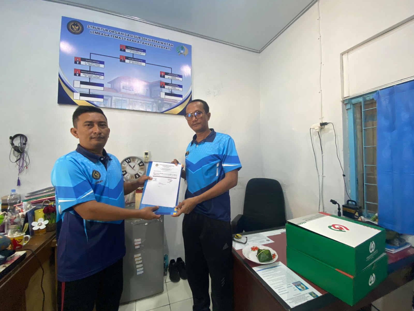 Wujudkan Lapas Bersih Narkoba,Lapas Pati Terima Dukungan Alat Tes Urine dari Pusat