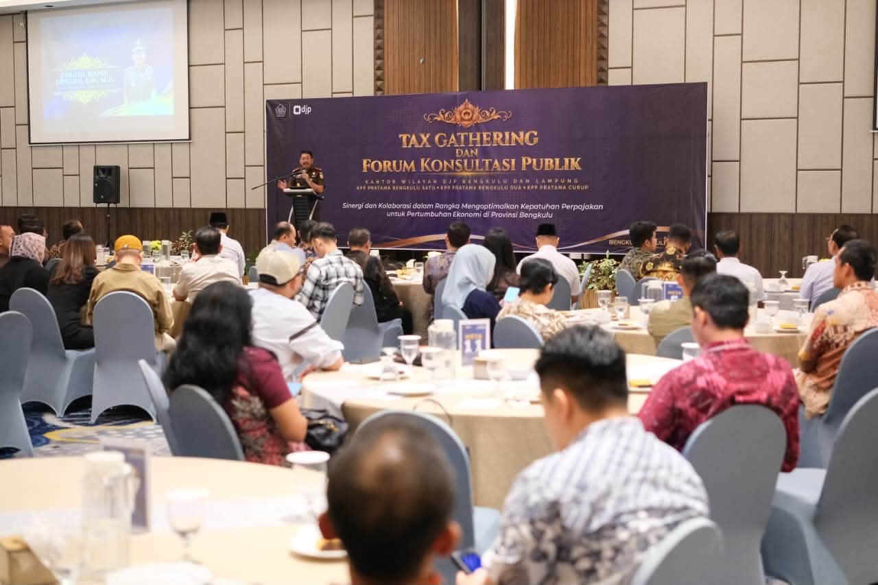 Bupati Seluma Hadiri Tax Gathering Kanwil DJP Bengkulu dan Lampung 2026