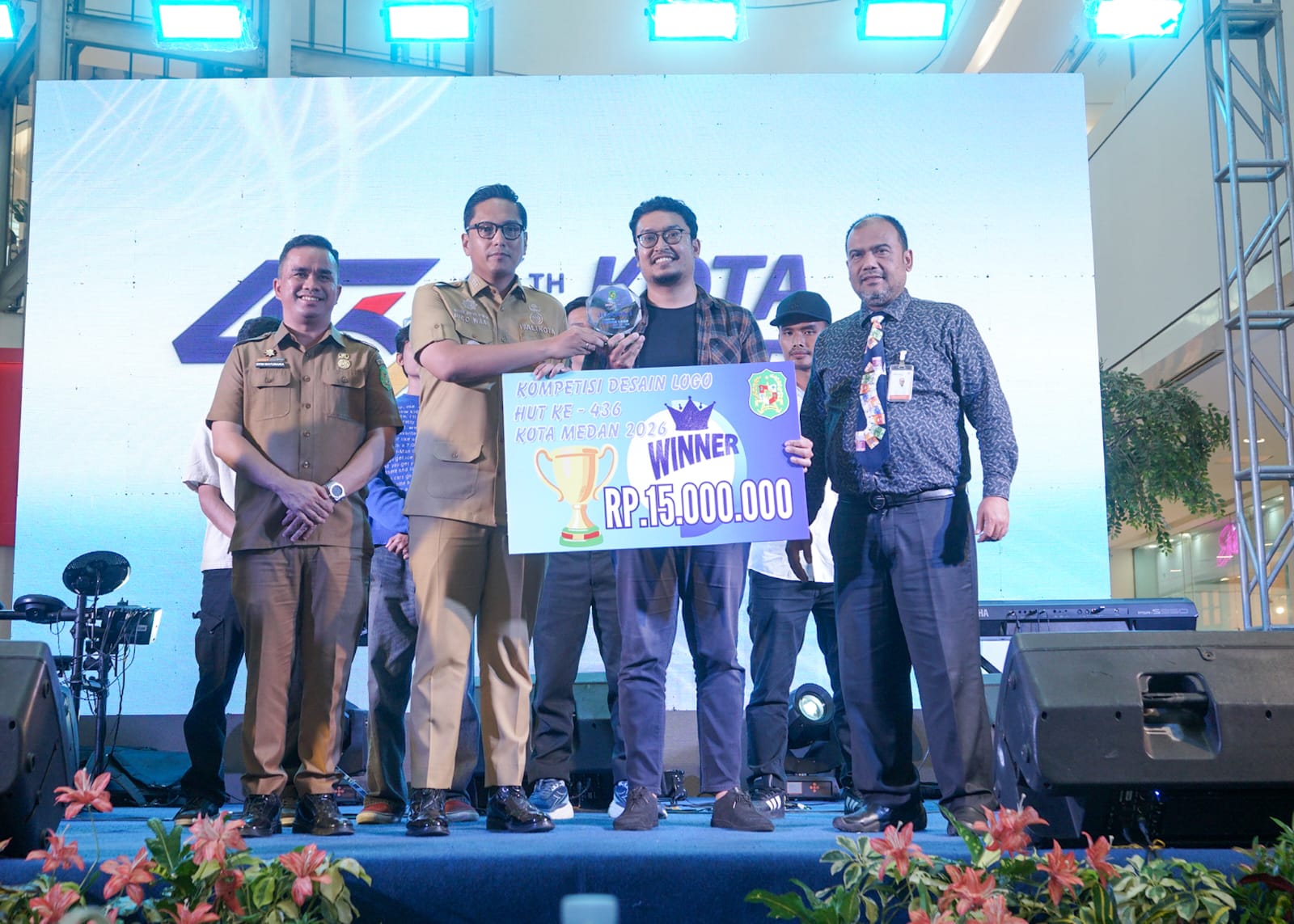 Rico Waas Tegaskan Orisinalitas Karya dalam Logo HUT Kota Medan