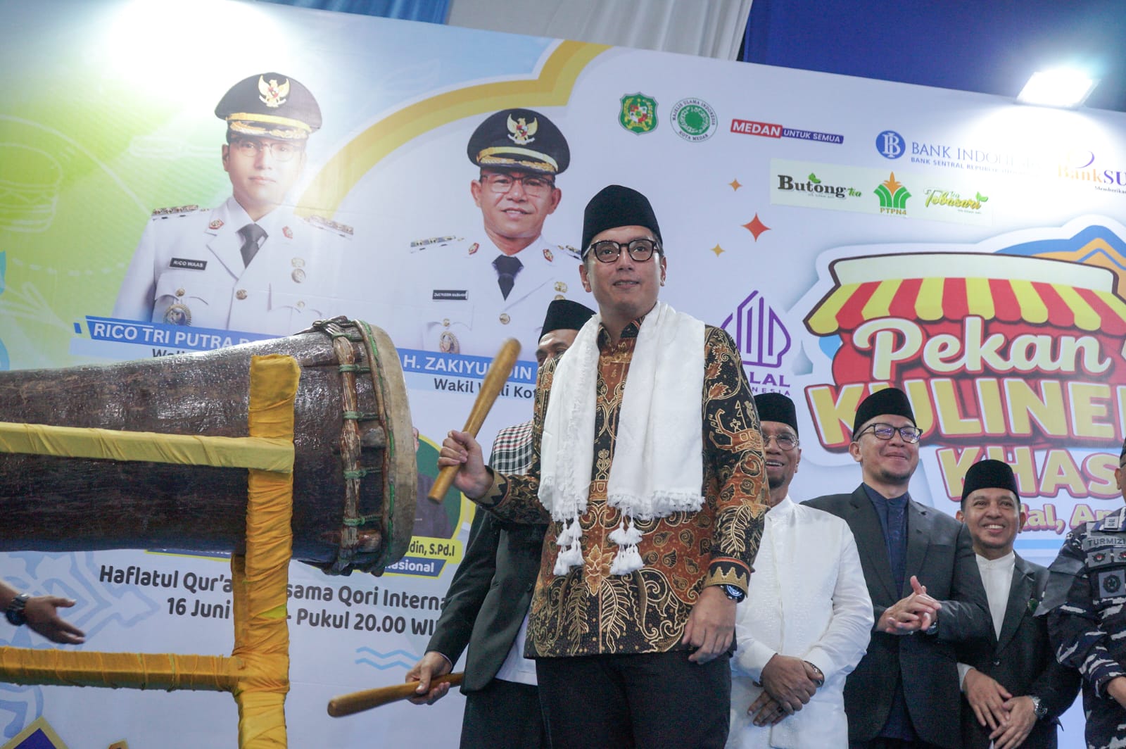 Wali Kota Medan Buka Pekan KHAS V, Dorong UMKM Kuliner Naik Kelas
